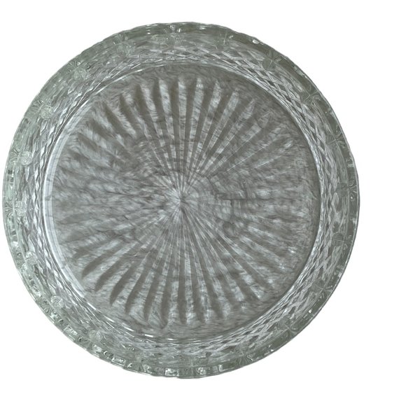 Vintage Indiana Princess Pattern Clear Covered Candy Dish Cut Pressed Glass - Picture 7 of 16